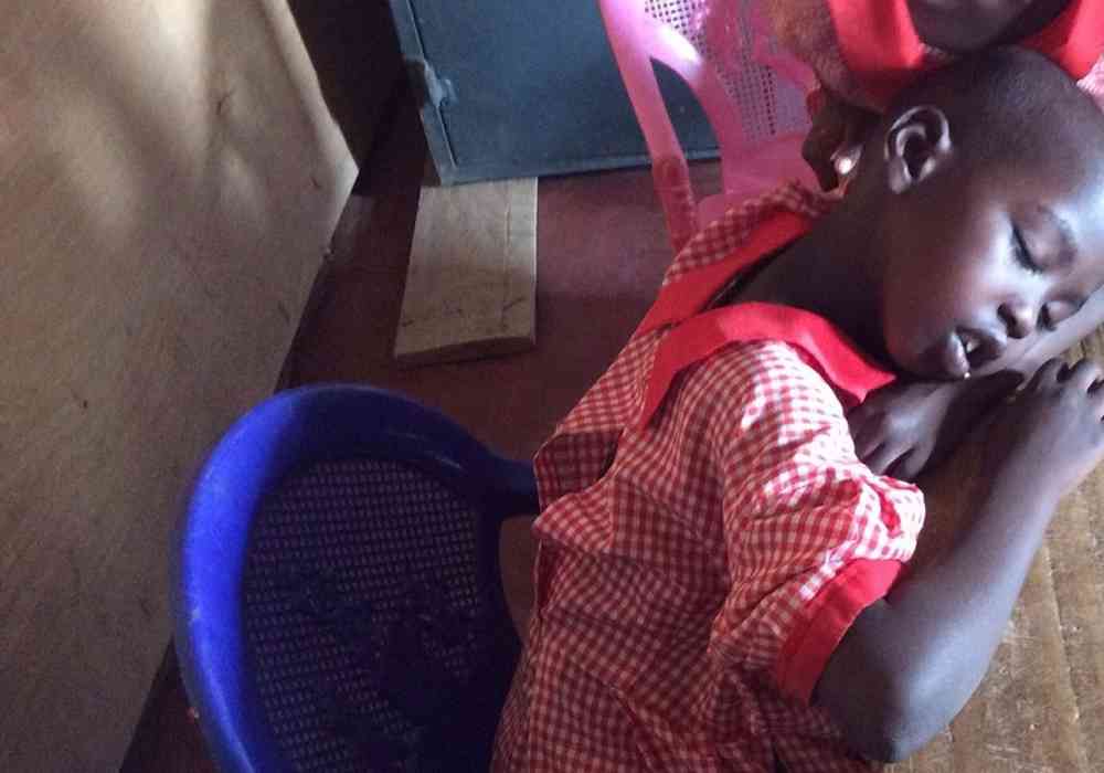 Sleeping Girl Cropped